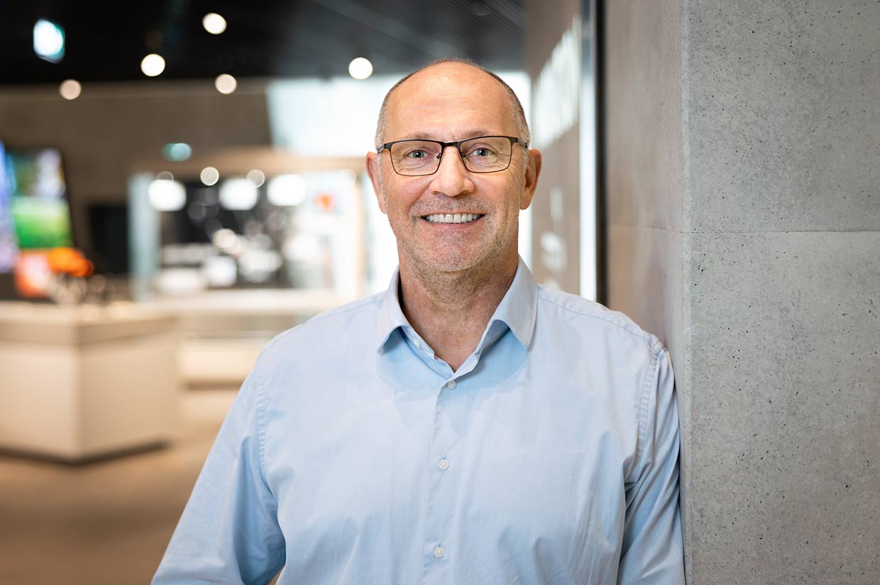 Portrait of Horst Otterbach, Product Manager Construction Equipment