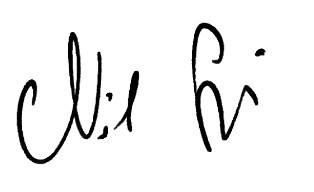 Signature of Dr. Nikolas Stihl