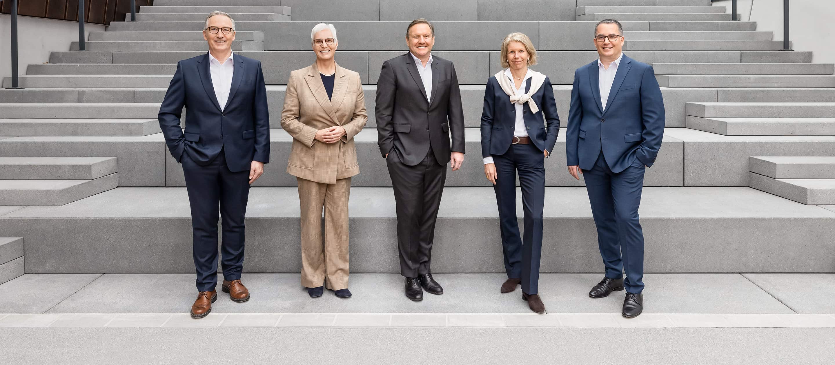 Group picture of the Executive Board.